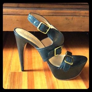 L.A.M.B platform heels